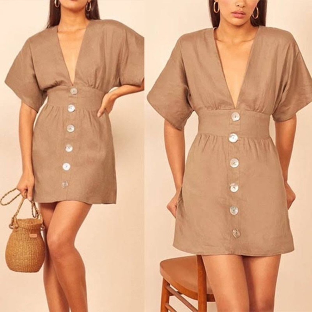 EUC Reformation Ty Dress size 2